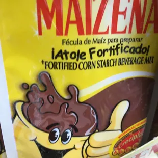 a bag of maizena