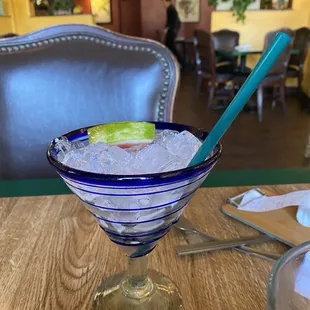 $13 margarita that was mostly ice.