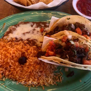 Tacos de Carne Asada Especiales
