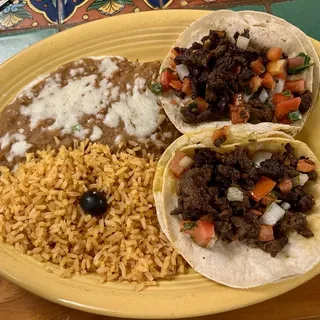 Carne Asada Traditional Taco