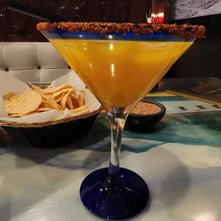 Mango margarita on the rocks babe