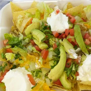 Chili Verde Nachos