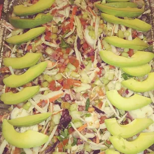 Ceviche mixto Tray
