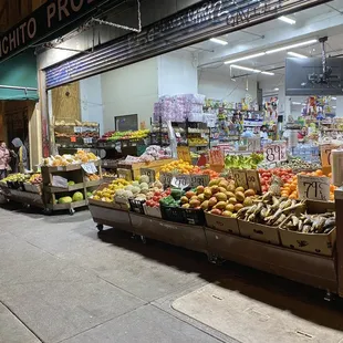 Front of the market