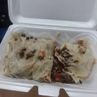 Loosely wrapped waste of money doesn't even look appetizing