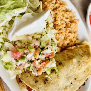 Shrimp quesadilla