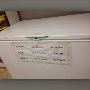 a picture of a refrigerator in a kitchen