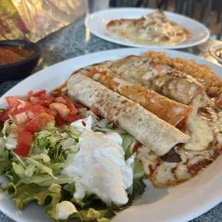 Enchiladas (Chicken or Beef)
