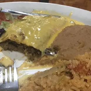 texas burrito with ground beef