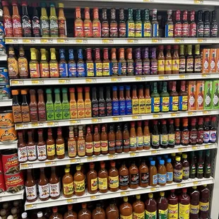 Salsas hot sauces