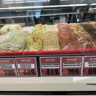 Carnes preparado / marinated meats