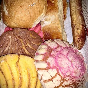 Conchas - pan dulce! Price is well worth it! Clean and organized on the shelves