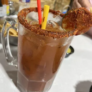 The michelada was actually quite good. The main thing that I liked in my personal opinion.
