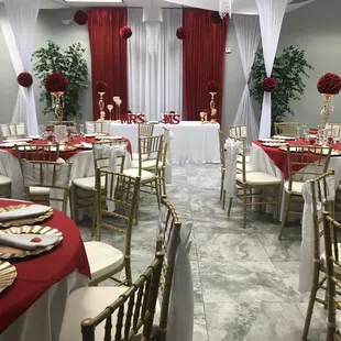 Área de salón de evento  Mi Rincon Banquet Hall