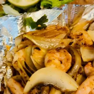 Camarones a la Plancha