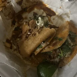 Birria tacos