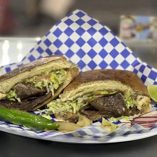 Torta de asada en bistec