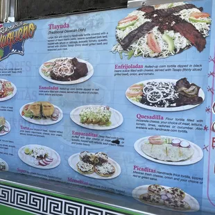 menu, sushi and sashimi