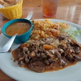 Fajita Ranchera plate