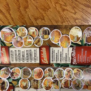 Menu photos