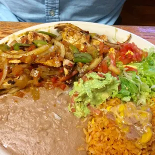 Chicken Fajita Plate
