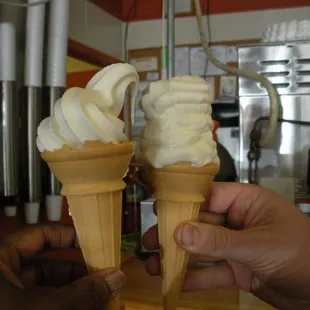 Free ice cream cones