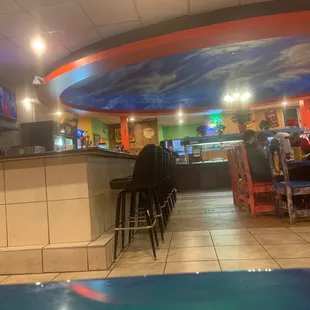 a man sitting at a bar