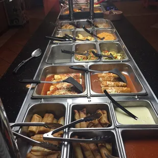 Dinner buffet Sunday and Wednesday all day