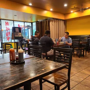 Indoor seating only - 2/2022