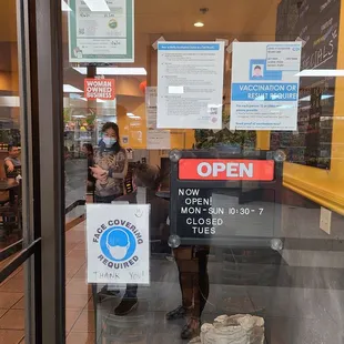 Women Owned Restaurant &amp; Hours of Operation - 2/2022