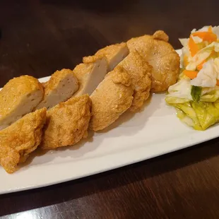 House made fish cake for $13.50 - 2/2022