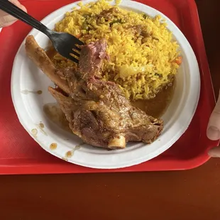Lamb Shanks ( Choose 1 rice &amp; 1 ( side included ))