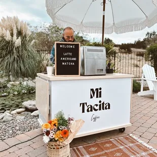 Dedicated Barista for your event.