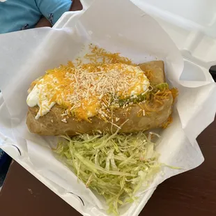 Carne Asada Chimichanga