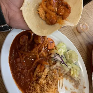 Camarones a la Diabla