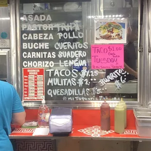 Menu 9/5/2019