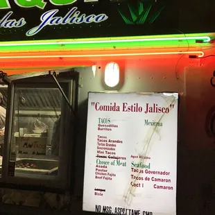 neon sign