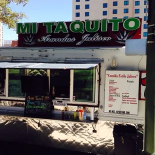 Downtown food truck.