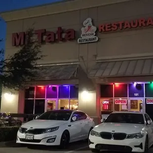 Mi Tata restaurant they have a a beautiful patio.