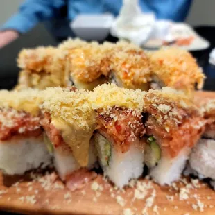 French kiss (front) and tempura king (back)