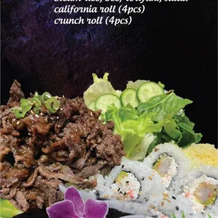 the menu