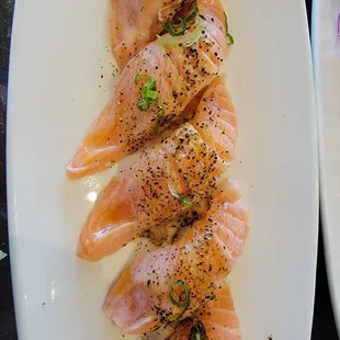 Pepper salmon sushi....... Yummmmmy