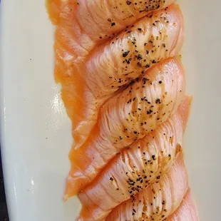 Yummmm....peppered salmon