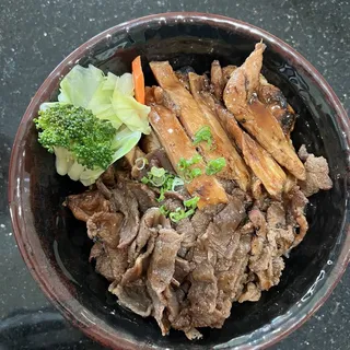 Chicken and Beef Bowl