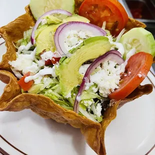 Grill chicken tostada