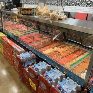 Really clean meat department