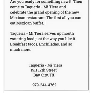 The description of there business