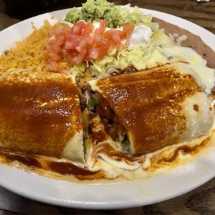 Steak Fajita Chimichanga