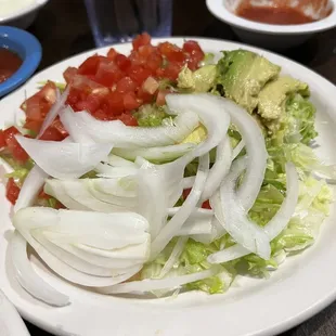 Side veggies with shrimp Diablo