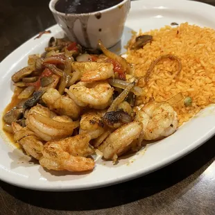 Mi Tierra Shrimp especial